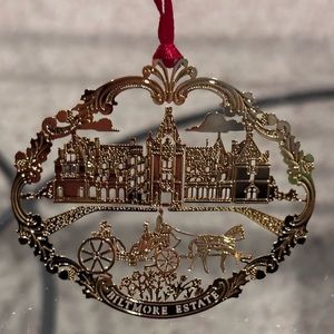 Vintage 24 karat gold Biltmore Estate ornament